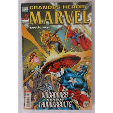 Gibi Grandes Heróis Marvel #2 Formatinho Autor (2000) [usado]