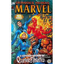 Gibi Grandes Heróis Marvel #4 Formatinho Autor (2000) [usado]