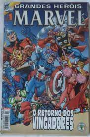Gibi Grandes Heróis Marvel #1 Formatinho Autor (2000) [usado]