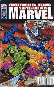 Gibi Origens dos Super-heróis Marvel #7 Formatinho Autor (1998) [usado]