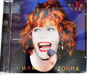 Cd Rita Lee ao Vivo - a Marca da Zorra Interprete Rita Lee (1995) [usado]