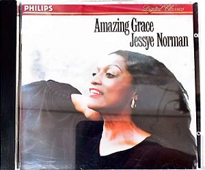 Cd Jessye Norman - Amazing Grace Interprete Jessye Norman e Orquestra (1981) [usado]
