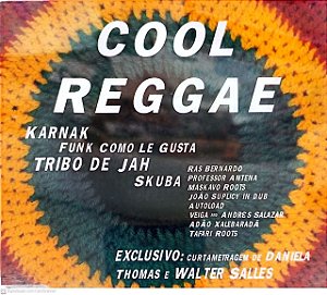Cd Cool Reggae Interprete Karnak / Funk com Le Gusta / Tribo de Jah / Skuba (2000) [usado]