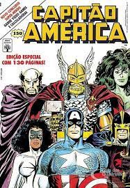 Gibi Capitão América #150 Formatinho Autor (1991) [usado]
