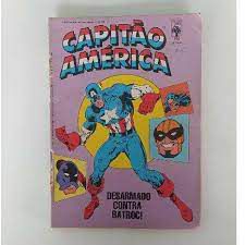 Gibi Capitão América #102 Formatinho Autor (1987) [usado]