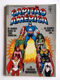 Gibi Capitão América #112 Formatinho Autor (1988) [usado]