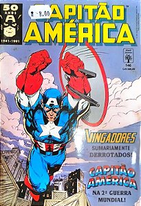 Gibi Capitão América #146 Formatinho Autor (1991) [usado]