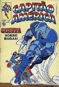 Gibi Capitão América #125 Formatinho Autor (1989) [usado]