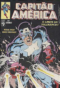 Gibi Capitão América #128 Formatinho Autor (1990) [usado]