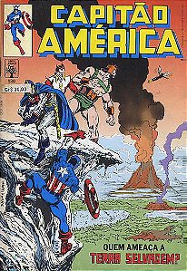 Gibi Capitão América # 130 Formatinho Autor (1990) [usado]