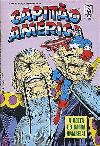 Gibi Capitão América # 115 Formatinho Autor (1988) [usado]