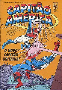 Gibi Capitão América # 104 Formatinho Autor (1988) [usado]