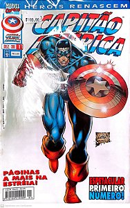 Gibi Heróis Renascem - Capitão América Coleção Completa Autor (1999) [usado]