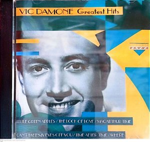 Cd Vic Damone - Greatest Hits Interprete Vic Damone [usado]