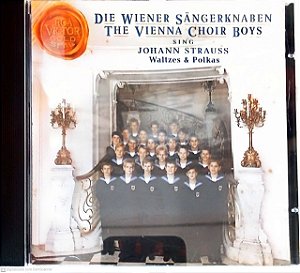 Cd Johan Strauss- Waltzes e Polkas Interprete The Vienna Choir Boys (1992) [usado]