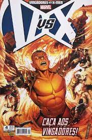 Gibi Vingadores Vs X-men #4 (capa Variante) Autor (2013) [usado]