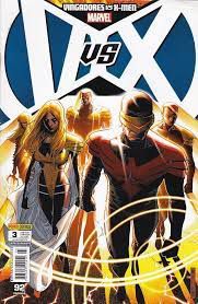 Gibi Vingadores Vs X-men #3 (capa Variante) Autor (2013) [usado]