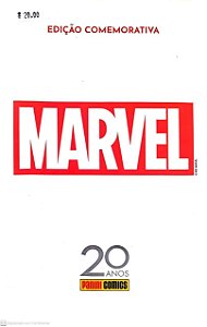 Gibi Edição Comemortatia Marvel: 20 Anos Panini Comics Autor (2022) [usado]