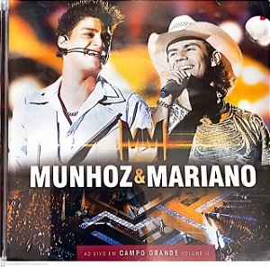 Cd Munhoz e Mariano ao Vivo em Campo Grande Interprete Munhoz e Mariano (2011) [usado]