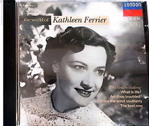 Cd The World Of Katleen Ferrier Vol.8 Interprete Kathleen Ferrier (1990) [usado]
