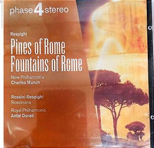 Cd Pines Of Rome Fountains Of Rome Interprete New Philharmonia Orchestra (1996) [usado]