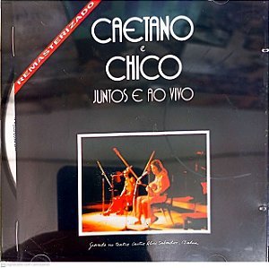 Cd Caetano Veloso e Chioco Buarque - Juntos e ao Vivo Interprete Caetano Veloso e Chico Buarque (1972) [usado]