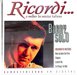 Cd Bobby Solo - Ricordi Interprete Bobby Solo (1999) [usado]