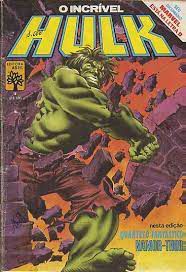 Gibi o Incríivel Hulk #4 Formatinho Autor (1983) [usado]