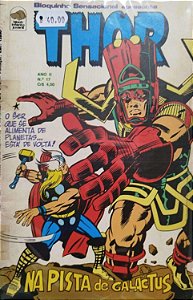 Gibi o Poderoso Thor #17 Formatinho Autor (1976) [usado]