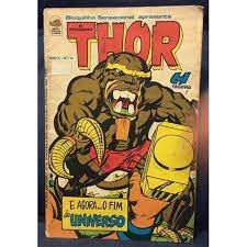Gibi o Poderoso Thor #13 Formatinho Autor (1976) [usado]