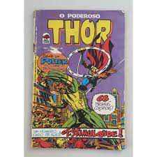 Gibi o Poderoso Thor #7 Formatinho Autor (1975) [usado]