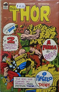Gibi o Poderoso Thor #8 Formatinho Autor (1975) [usado]