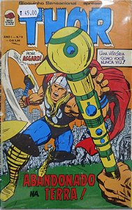 Gibi o Poderoso Thor #9 Formatinho Autor (1975) [usado]