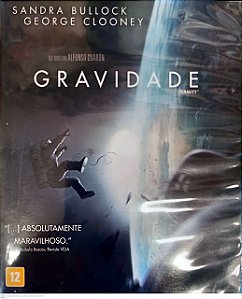 Dvd Gravidade Blu-ray Disc Editora Alfonso Cuaron [usado]