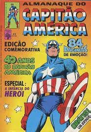 Gibi Capitão América #29 Fac-símile Formatinho Autor (1981) [usado]