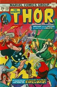 Gibi Thor #234 Autor (1975) [usado]