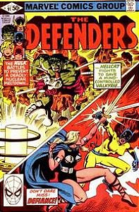 Gibi The Defenders #91 Autor (1980) [usado]
