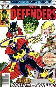 Gibi The Defenders #51 Autor (1977) [usado]