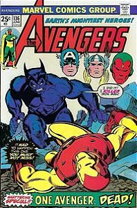 Gibi The Avengers #136 + 7 Gibis Autor (1975) [usado]