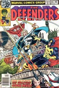 Gibi The Defenders #64 Autor (1978) [usado]