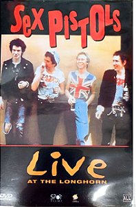 Dvd Sex Pistols - Live At The Longhorn Editora Spot Filmes [usado]