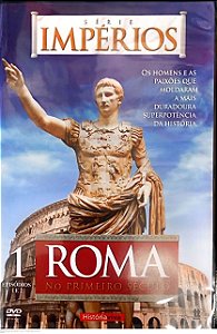 Dvd Roma no Primeiro Século - Serie Imperios Editora Historia Viva [usado]