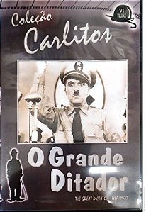 Dvd Coleção Carlitos Vol. Vi - o Grande Ditador Editora Charles Chaplin [usado]