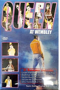 Dvd Queen - At Wembley Editora [usado]