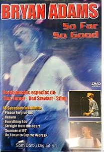 Dvd Bryan Adams - So Far So Good Editora Bryan [usado]