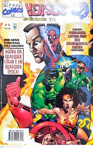 Gibi Marvel Versus Dc Série Três - Minissérie Completa em 4 Ediçõe Autor (1998) [usado]