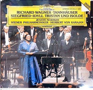 Cd Richard Wagner Interprete Jessye Norman e Filarmonica de Viena (2006) [usado]