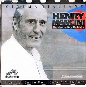 Cd Henry Mancini - Cinema Italiano Interprete Henry Mancini And The Mancini Pops Orchestra (1993) [usado]