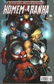 Gibi Marvel Millennium Homem-aranha #48 Autor (2005) [usado]