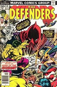 Gibi The Defenders #40 Autor (1976) [usado]